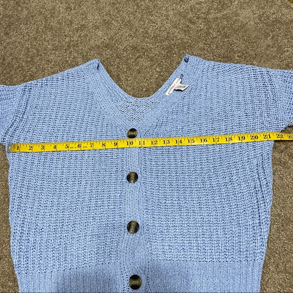 Sincerely Jules Women’s Lavender Knit Cardigan Sweater Size Large - Picture 6 of 9